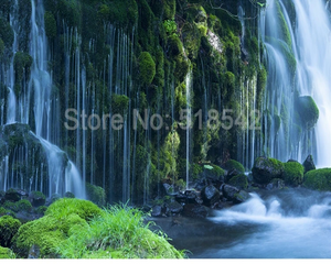 3D Wallpaper Waterfall Mystic Dreams SKU# WAL0211