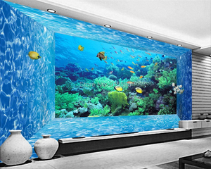 3D Wallpaper Fantasy Sea World SKU# WAL0533