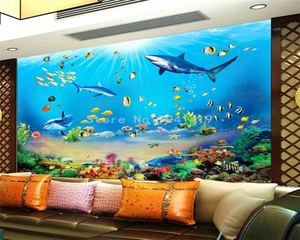 3D Wallpaper Fantasy Sea World IV SKU# WAL0535