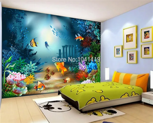 3D Wallpaper Fantasy Sea World V SKU# WAL0536
