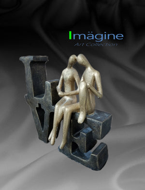 Love Couple Stonecast Figurine SKU# IAC0008