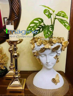 Flower Crown Head Pot