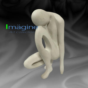 Man In Gratitude Sculpture Stonecast Figurine SKU# IAC0009