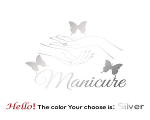 Wall Stickers Manicure Hands (multiple colours) SKU# WAL0014