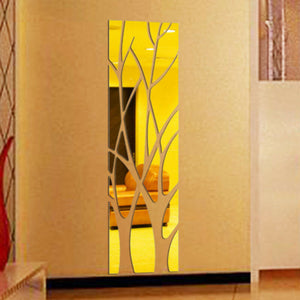 Mirror Tree Wall Plate Self-Adhesive SKU# MOS0009