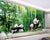 3D Wallpaper Chinese Panda Bears SKU# WAL0190