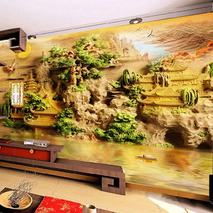 3D Wallpaper Chinese Mountain SKU# WAL0223
