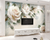 Floral Painting Designer Wallpaper for Accent Wall