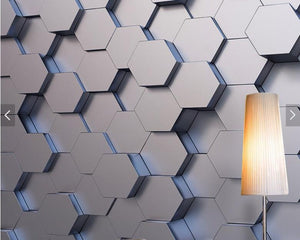 3D Wallpaper Hexagon Insights II SKU# WAL0070
