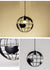 LED Simple Wrought Iron Globe Chandelier Lights SKU# LIG0042