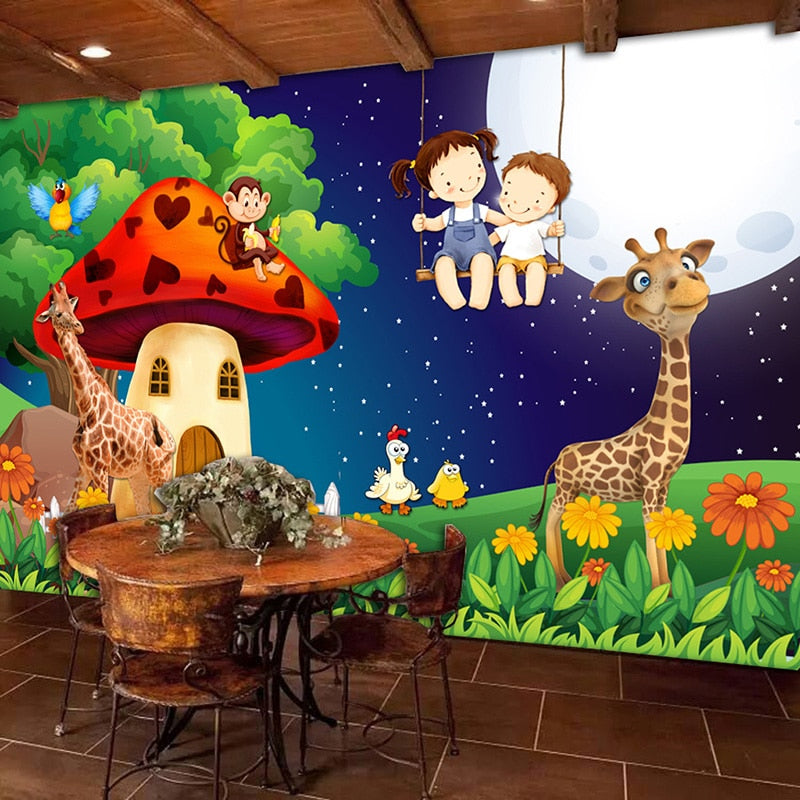 3D Wallpaper For Kids Room Mural SKU# WAL0149