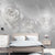 3D Wallpaper White Marble Rose for bedroom Wallpaper