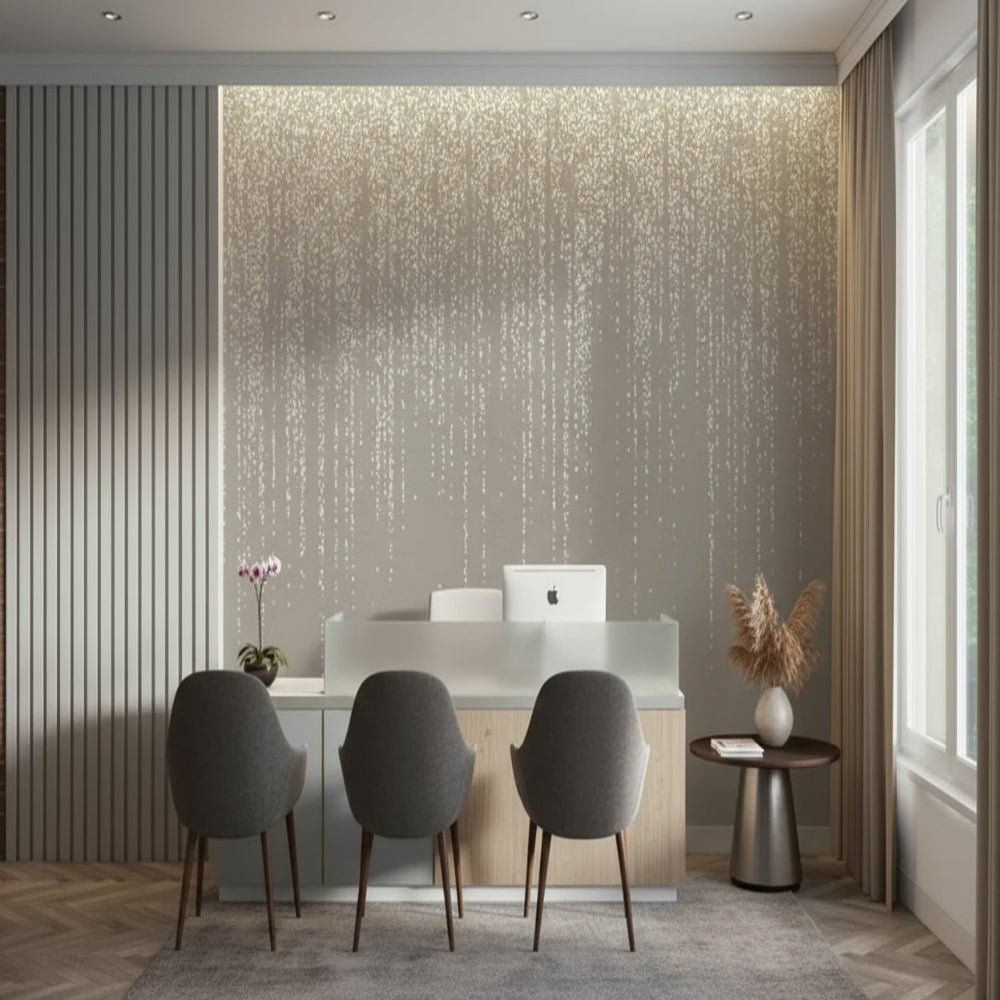 3D Wallpaper Serene Drizzle