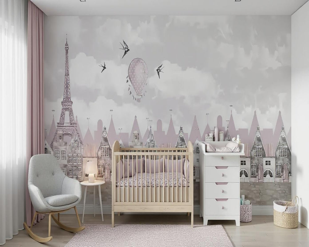 3D Wallpaper Whimsical Baby