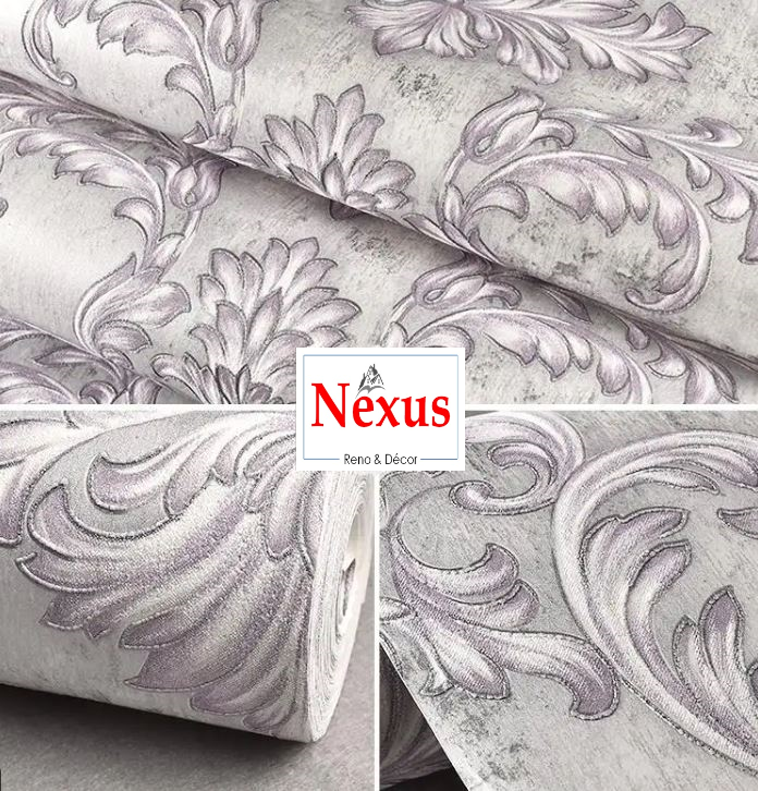 European Style Damask Wallpaper SKU# WAL0409