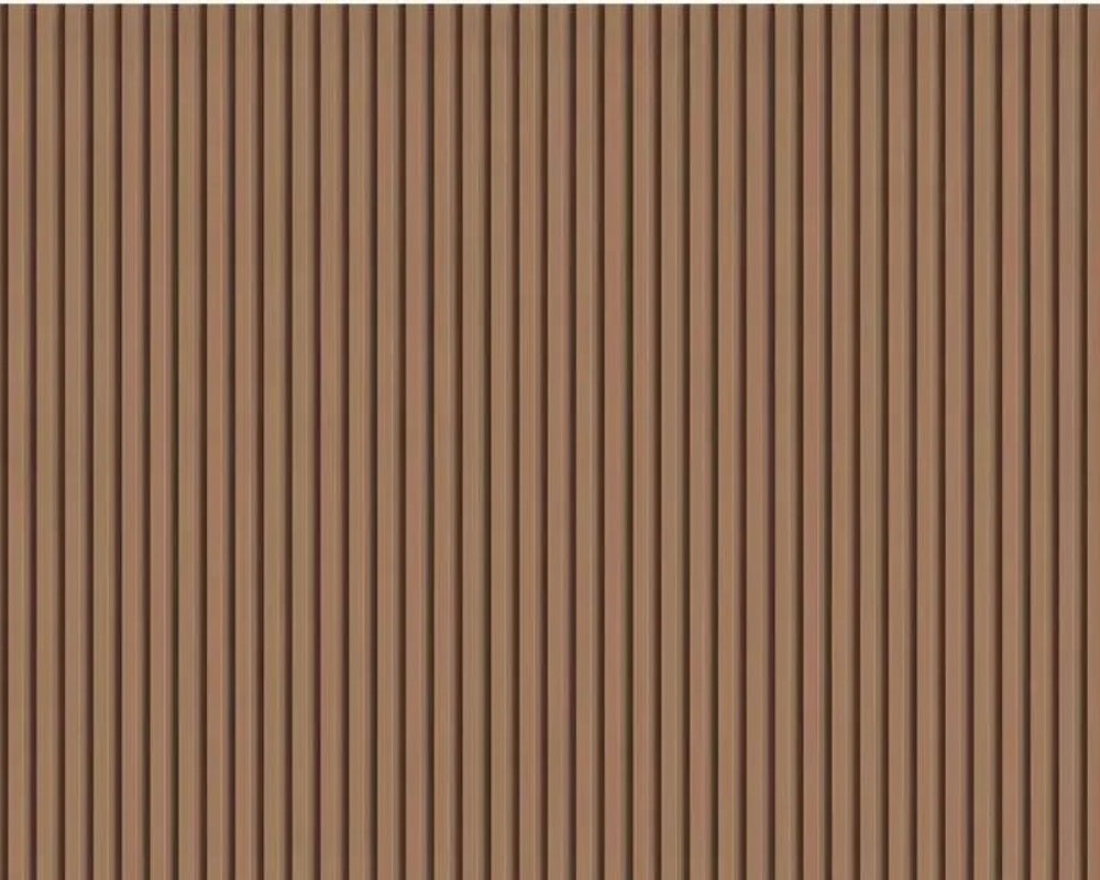 Wood Stripe & Wood Cladding 3D Wallpaper SKU# WAL0430