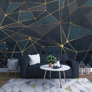 Modern Wallpaper Abstract Geometric Lines for Living Room Wallpaper Wall Covering