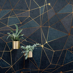 Modern Wallpaper Abstract Geometric Lines for Wall Covering