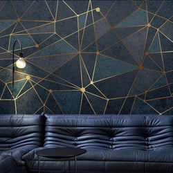 Modern Wallpaper Abstract Geometric Lines for Wall Covering