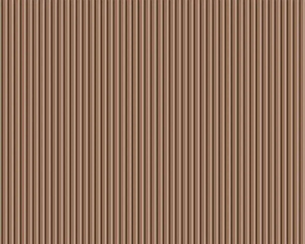 Wood Stripe & Wood Cladding 3D Wallpaper SKU# WAL0430