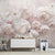 3D Wallpaper Pink Flower Design for Wall Accent Wall Covering