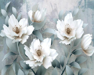 3D Wallpaper Floral Design for Wall Covering