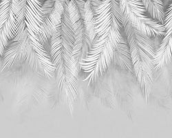 Tropical Leaf Mural Wallpaper SKU# WAL0375