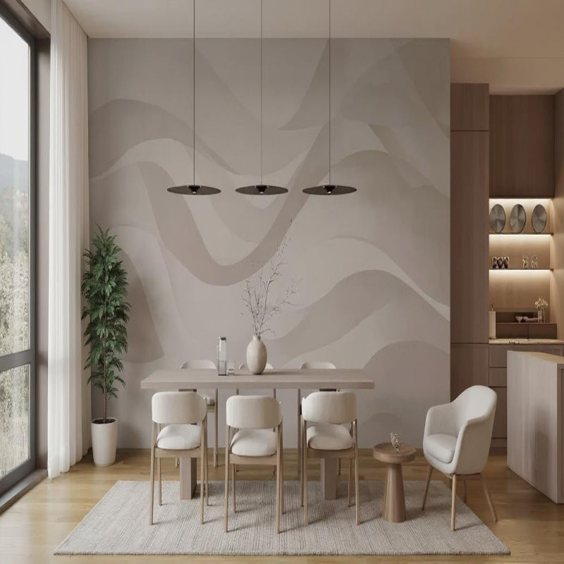 3D Wallpaper Neutral Waves 