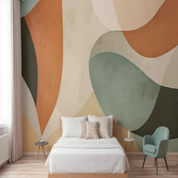 3D Wallpaper Retro Abstract