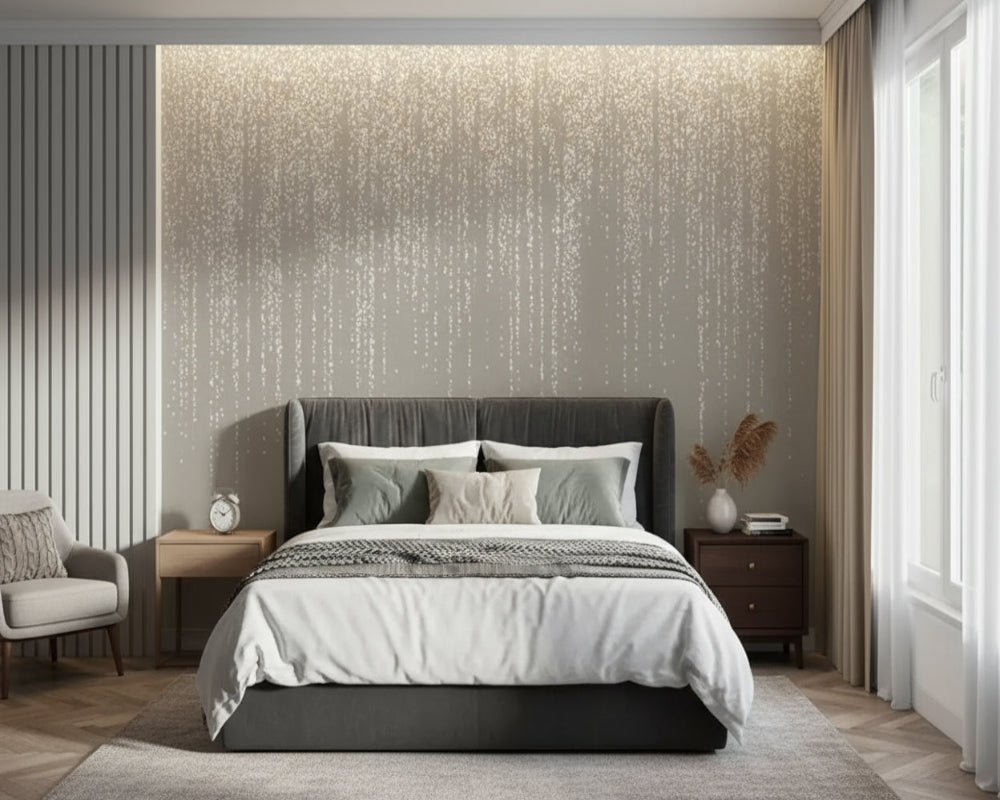 3D Wallpaper Serene Drizzle