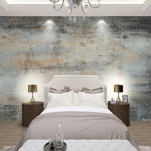 Custom Wallpaper Retro Cement Wall for Bedroom Wallpaper Wall Covering