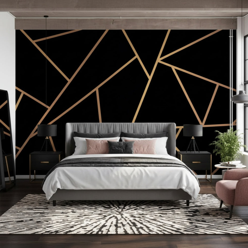 3D Wallpaper Elegant Geometric