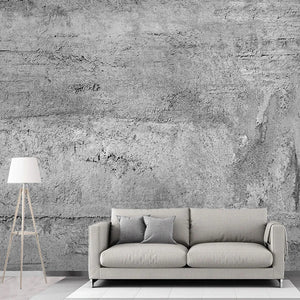 Grey Cement Wallpaper for Wall Covering