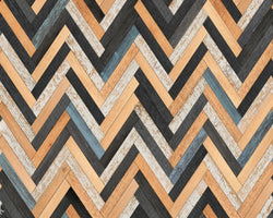 Colorful Wood Stripe 3D Wallpaper SKU# WAL0429