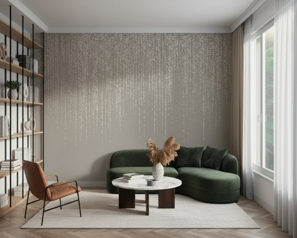 3D Wallpaper Serene Drizzle