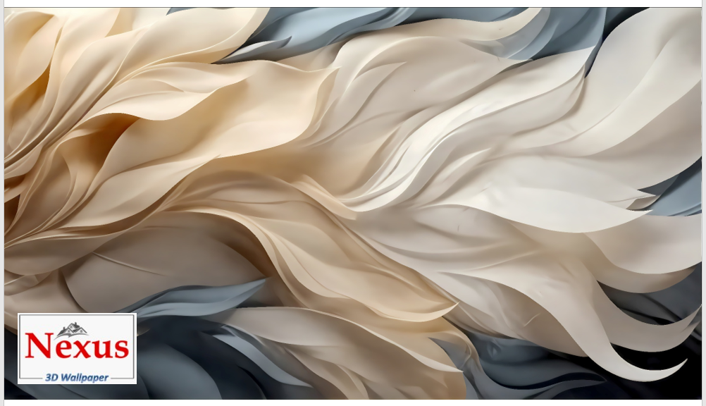 3D Wallpaper Abstract Feather Series I SKU# WAL0475