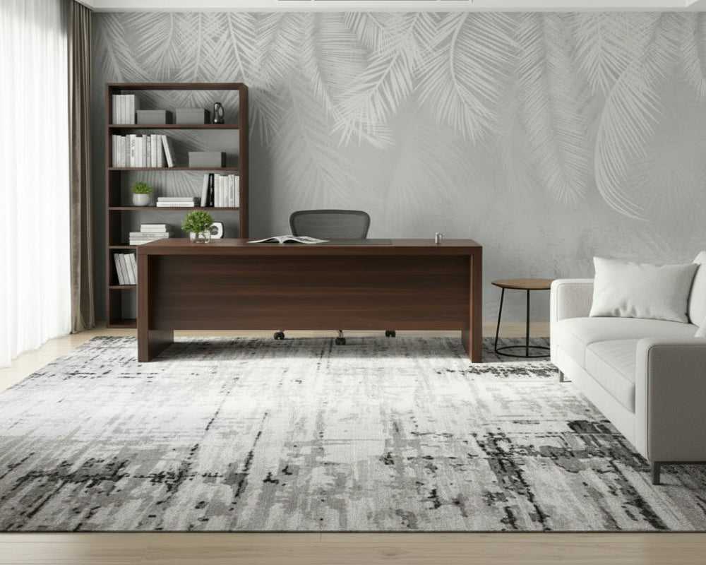 3D Wallpaper Neutral Palm Serenity