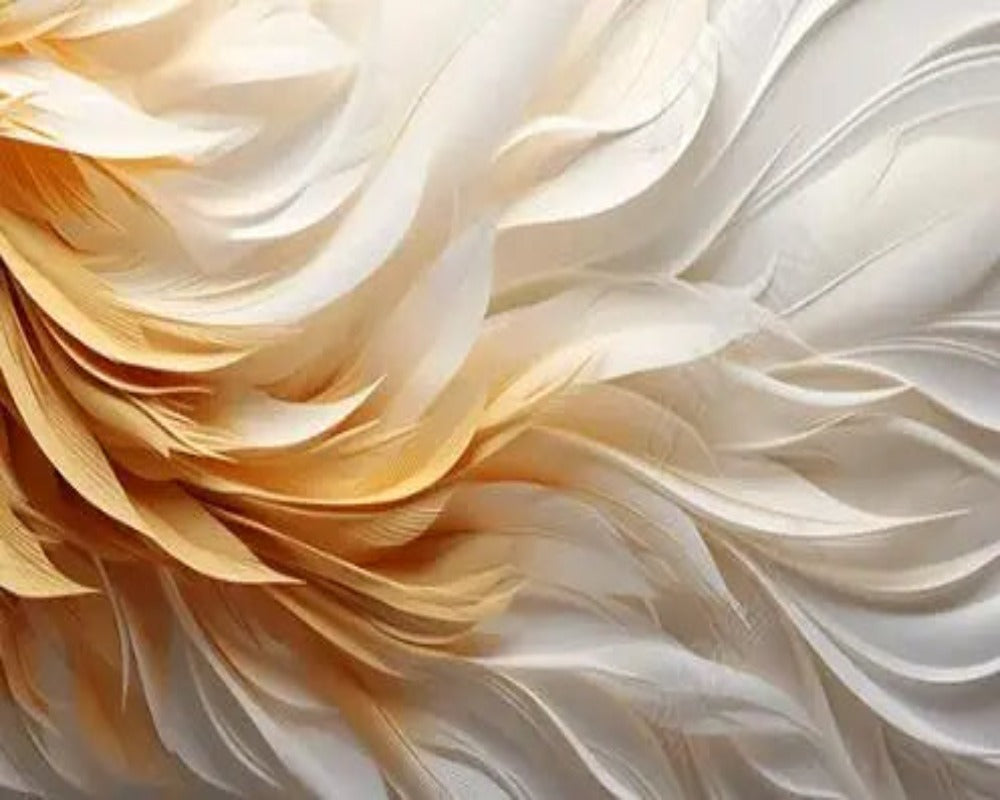 3D Wallpaper Abstract Feather Series II 