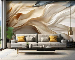 3D Wallpaper Abstract Feather Series I