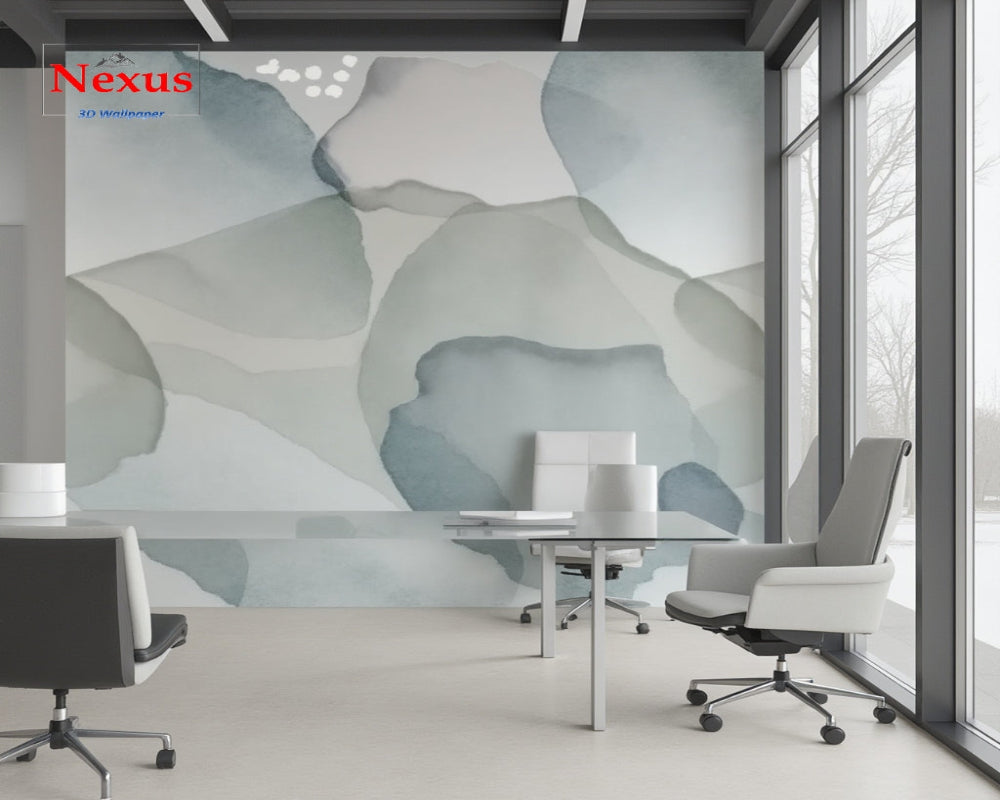 3D Wallpaper Soaring Mountain Range 