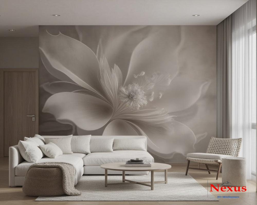 3D Wallpaper Petal Whispers