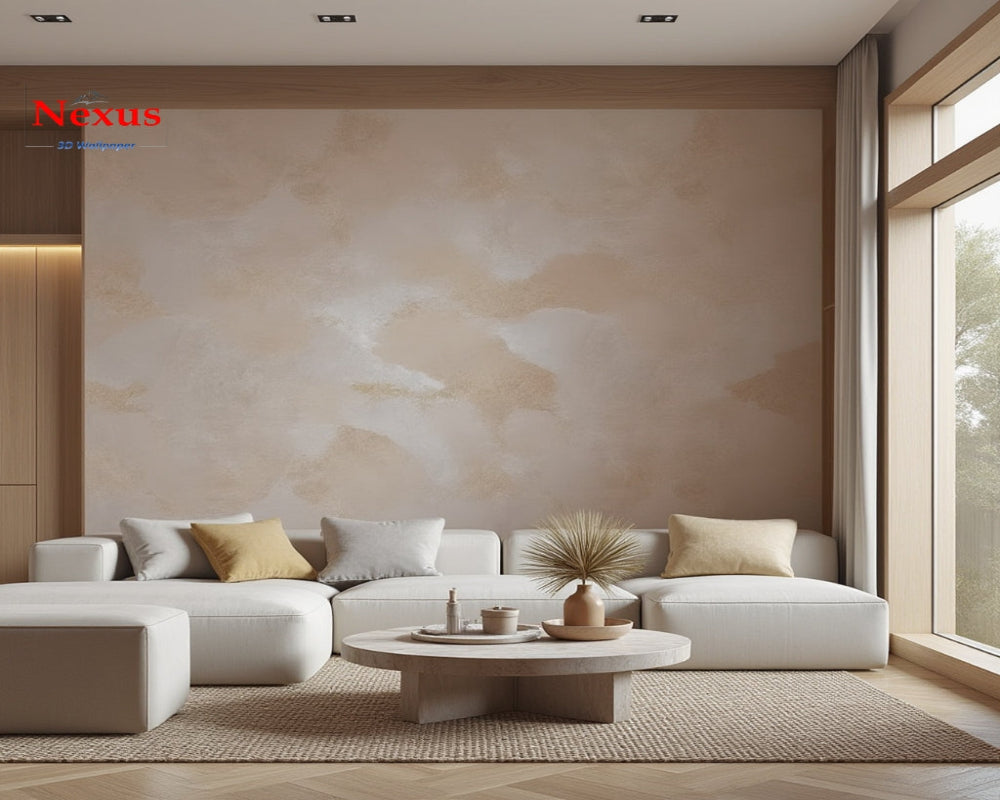 3D Wallpaper Lime wash 