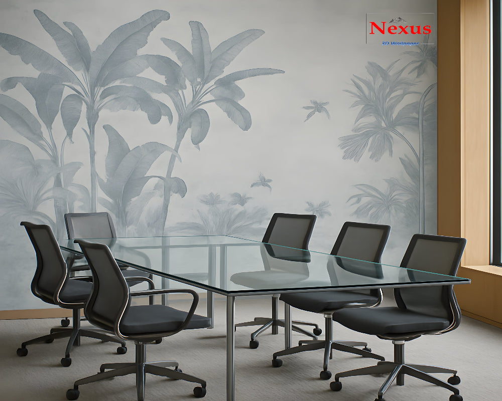 3D Wallpaper Serene Botanical 