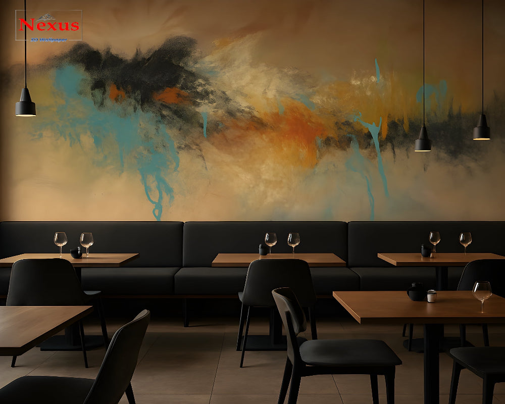 3D Wallpaper Abstract Ember