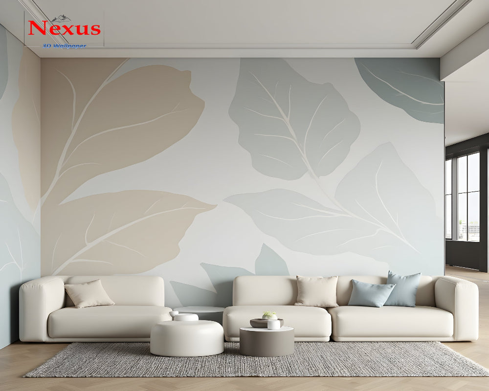 3D Leaf Wallpaper