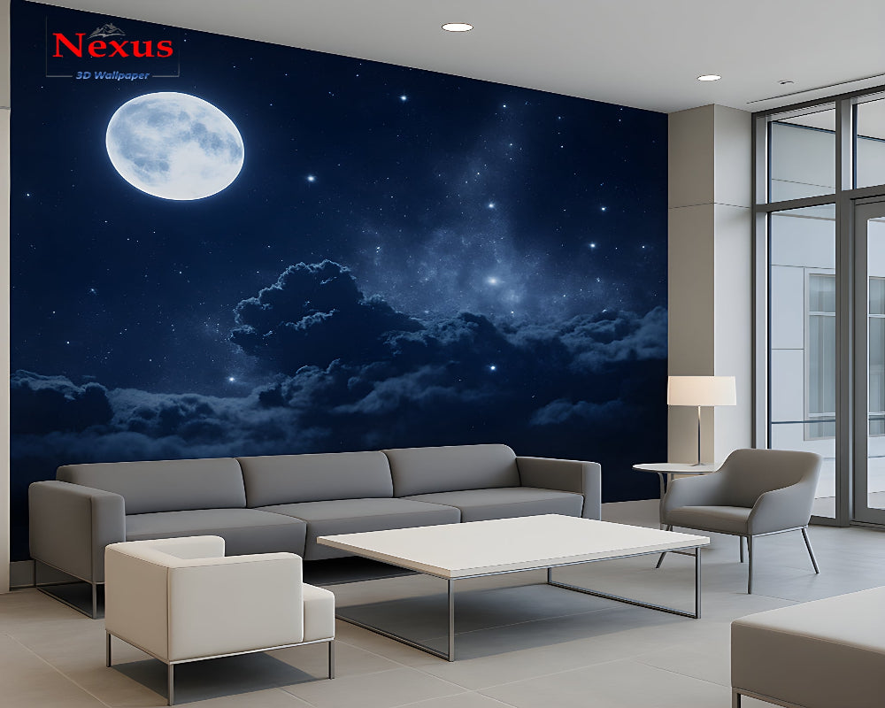 3D Wallpaper Starlit Sky