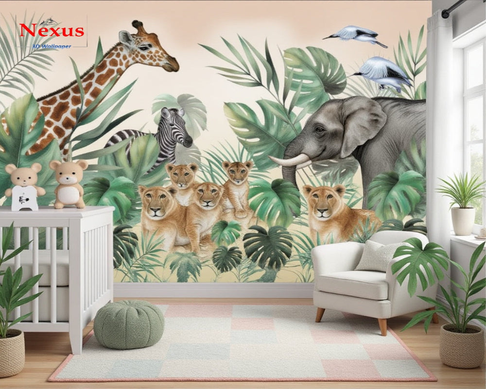 3D Wallpaper Safari Dreams