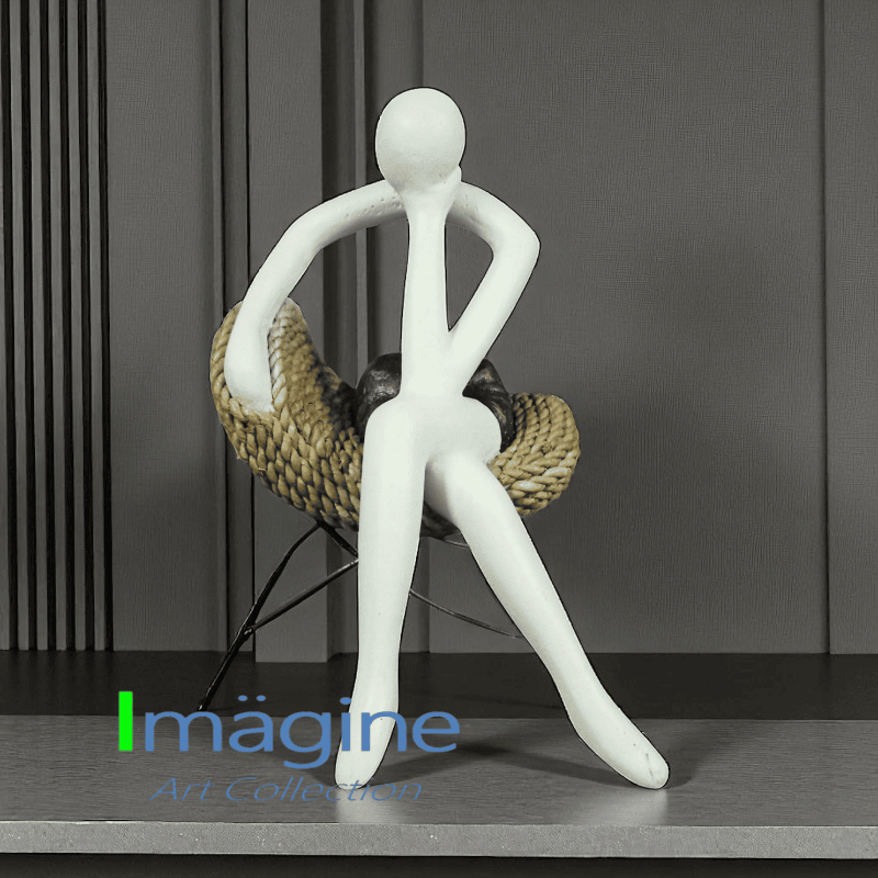 Chic Pause Stonecast Sculpture Figurine