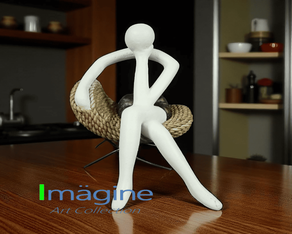 Chic Pause Stonecast Sculpture Figurine