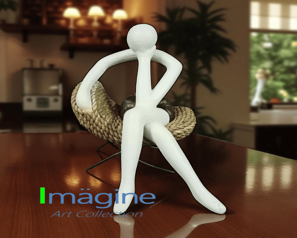 Chic Pause Stonecast Sculpture Figurine